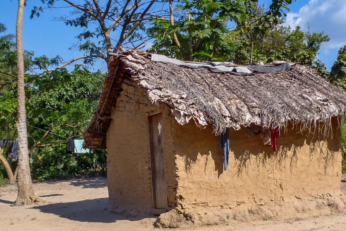 maison traditionnelle en RDC