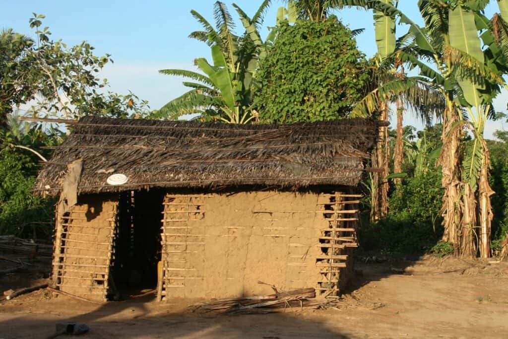 hutte traditionnelle RDC