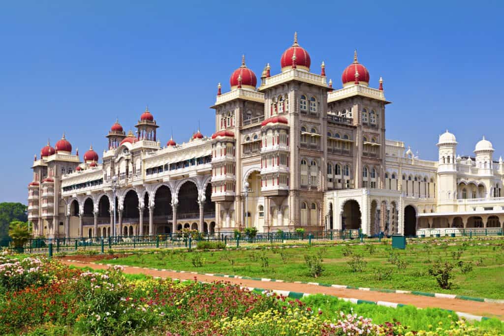 palais de Mysore extérieur