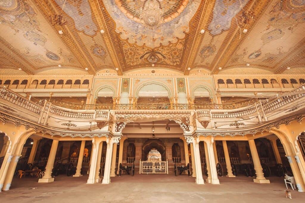 palais de Mysore salle d'audience