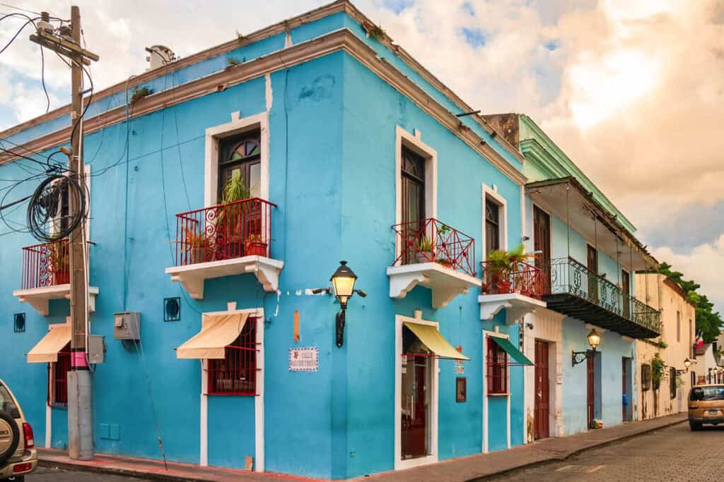 maison coloniale à Saint-Domingue