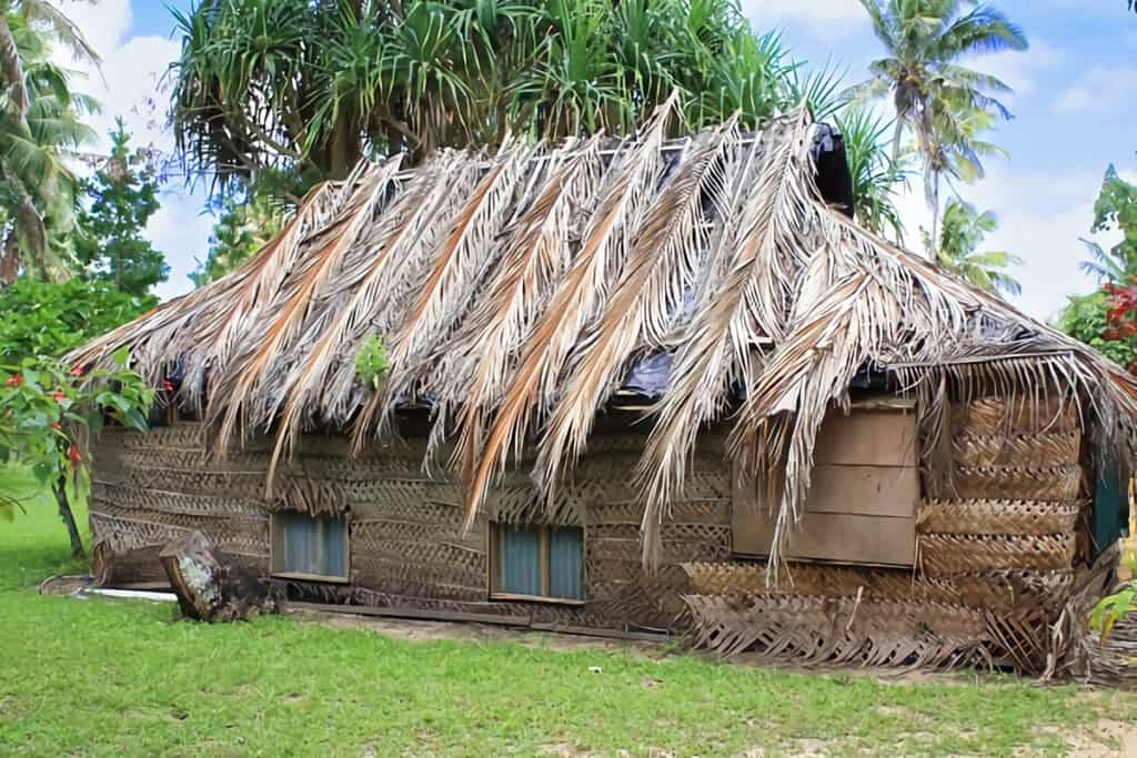 maison traditionnelle Tonga