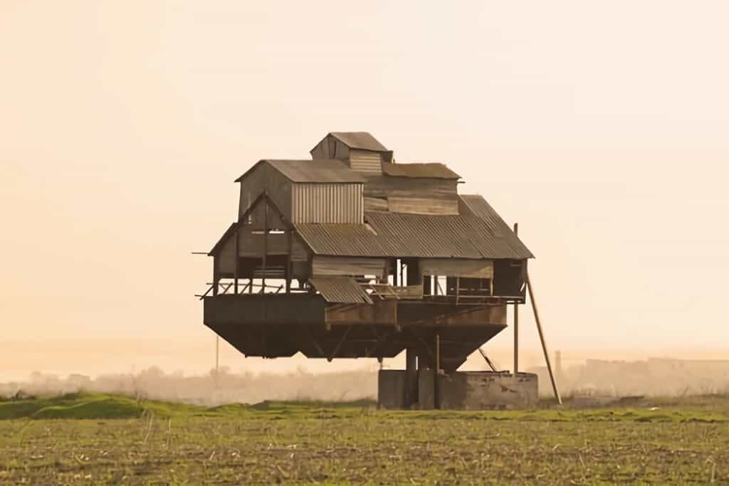 bâtiment flottant en Ukraine