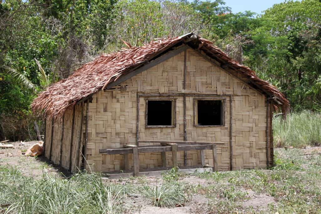 maison traditionnelle du Vanuatu