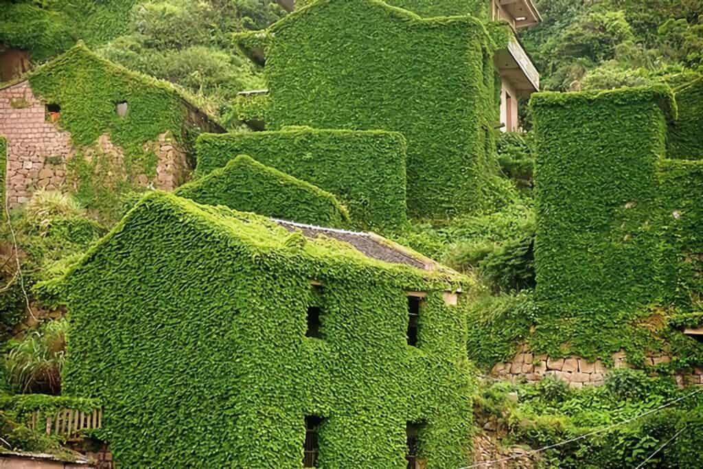 Houtou Wan maisons abandonnées