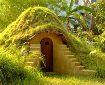 maison en sac de terre