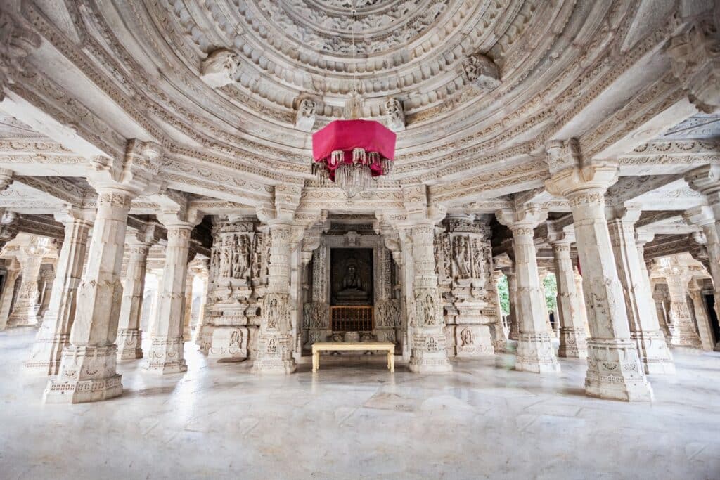 piliers du temple de Ranakpur