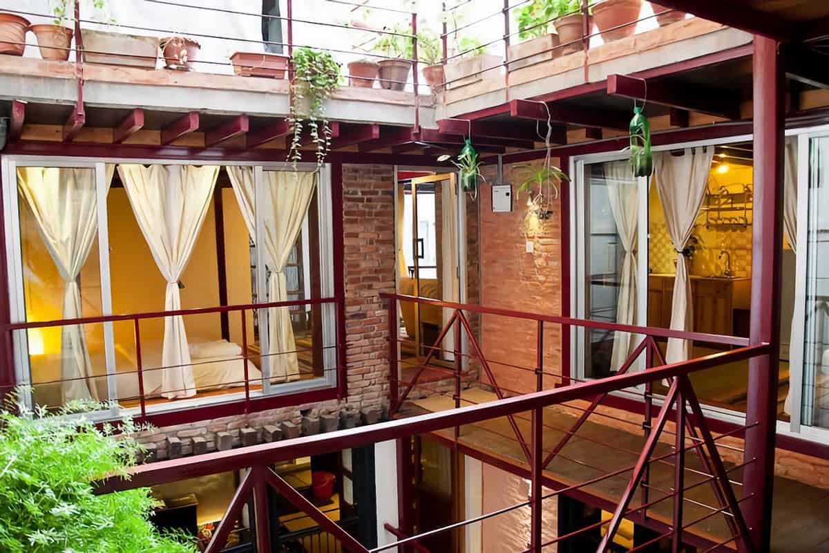 appartement dans maison Newari