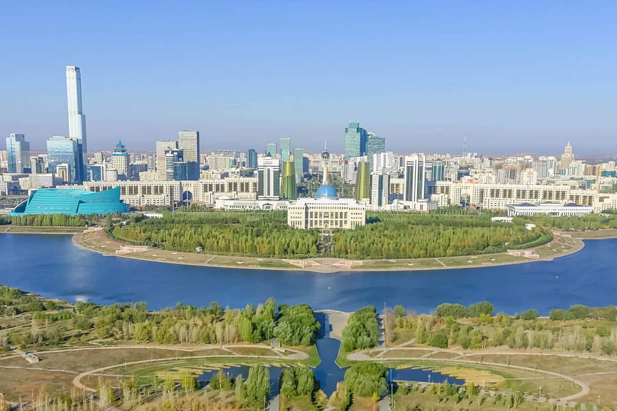 histoire de l'architecture à Astana