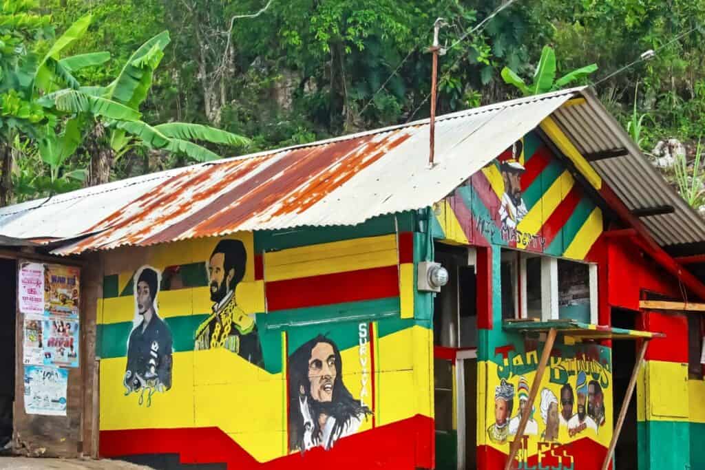 Jamaïque maison rastafari