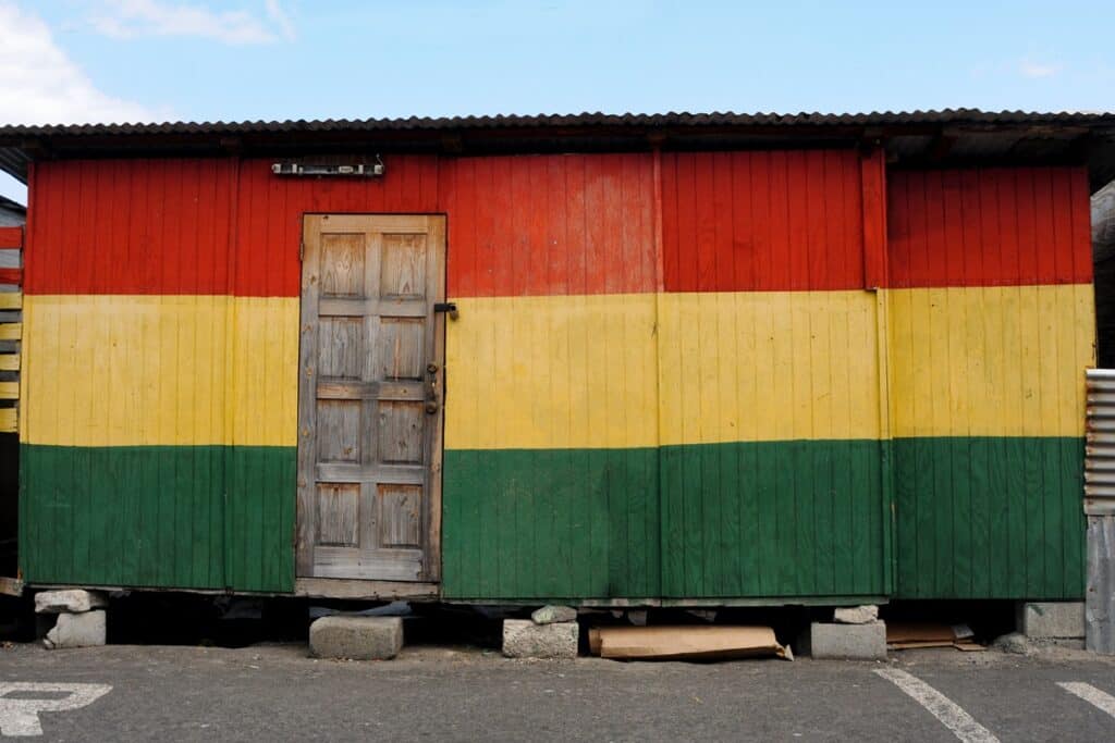 maisons rasta en Jamaïque