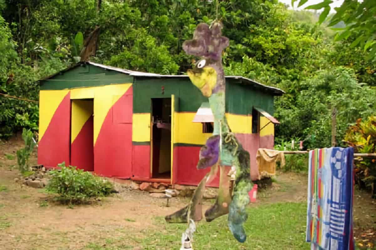 maison rastafari en Jamaïque