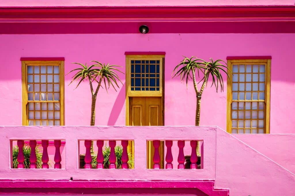 maison rose