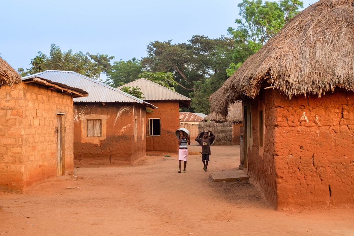 maisons rurales au Togo