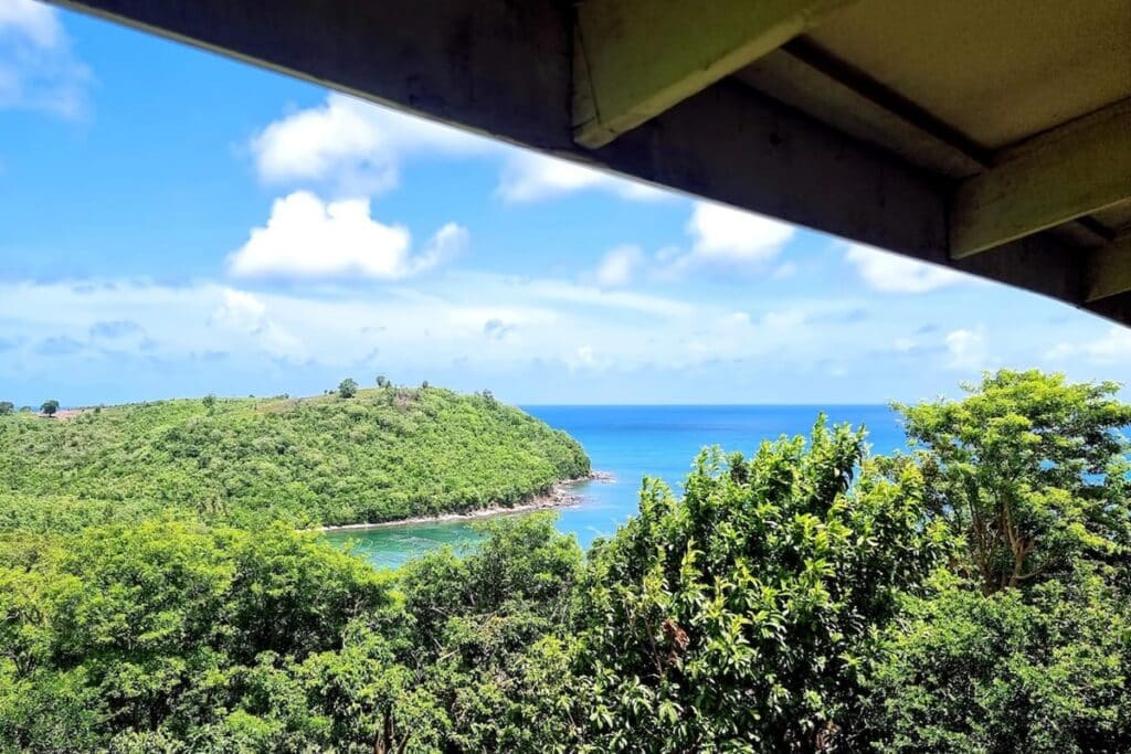 vue depuis la terrasse