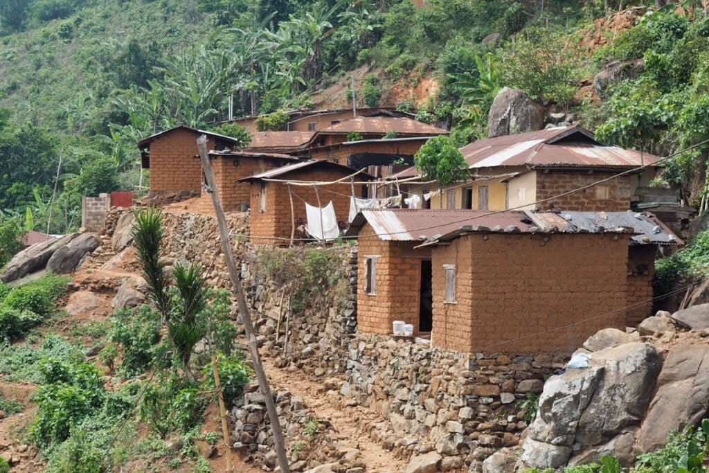 maisons rurales au Togo