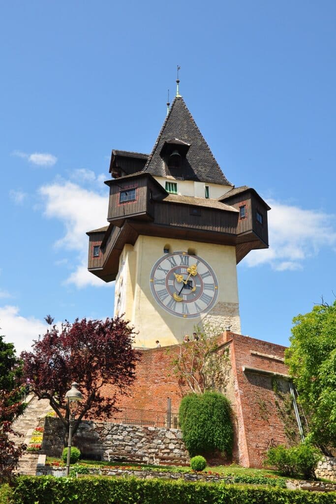 tour de l'horloge de Graz