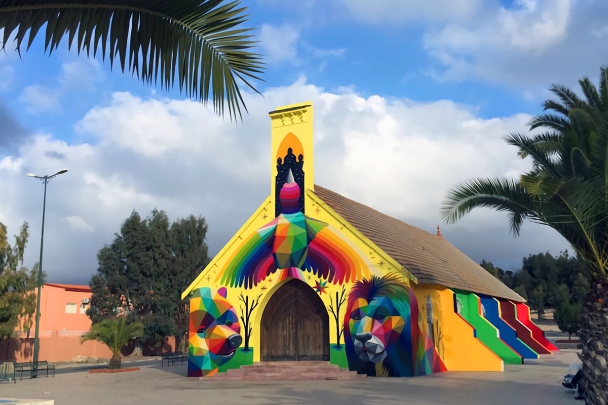 église transformée au Maroc