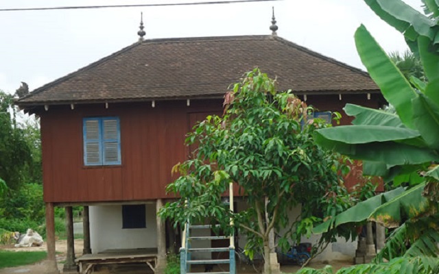 maison traditionnelles au cambodge