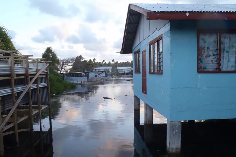 maisons aux Tuvalu
