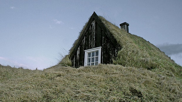 maisons traditionnelles islandaises