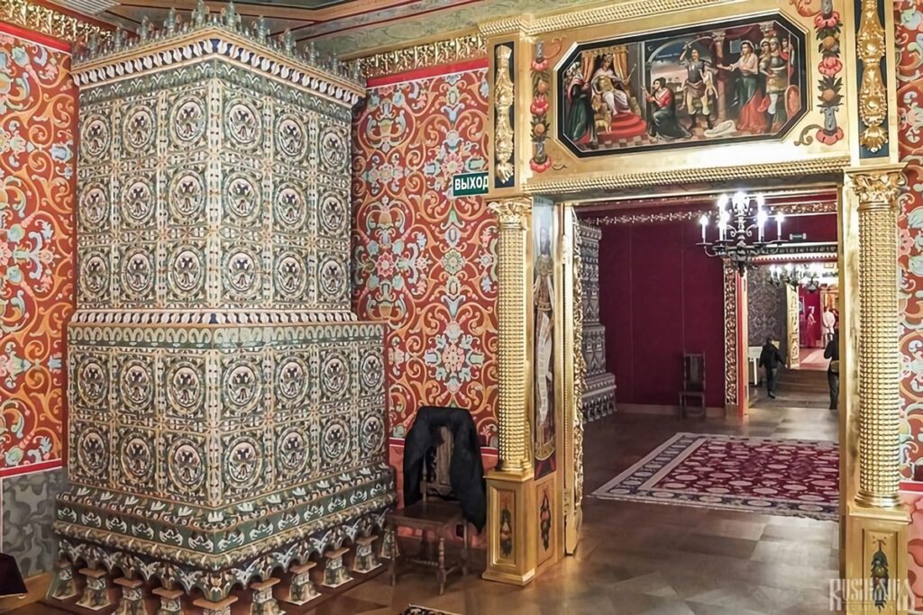 palais en bois du tsar Alexeï Mikhaïlovitch intérieur