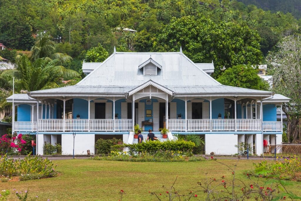 maison créole des Seychelles