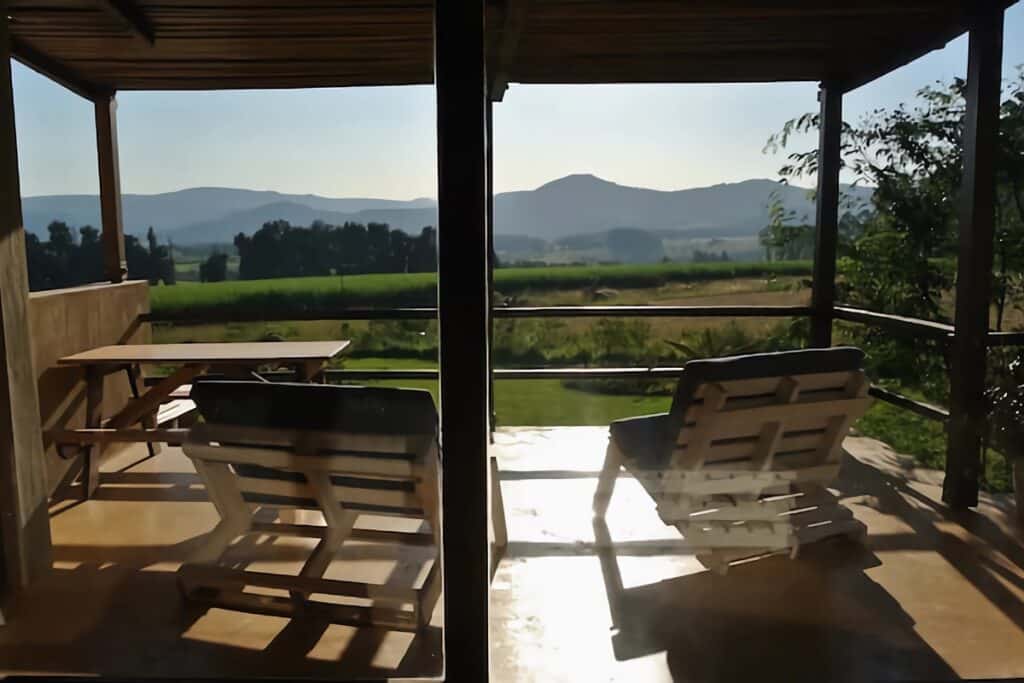 terrasse avec vue