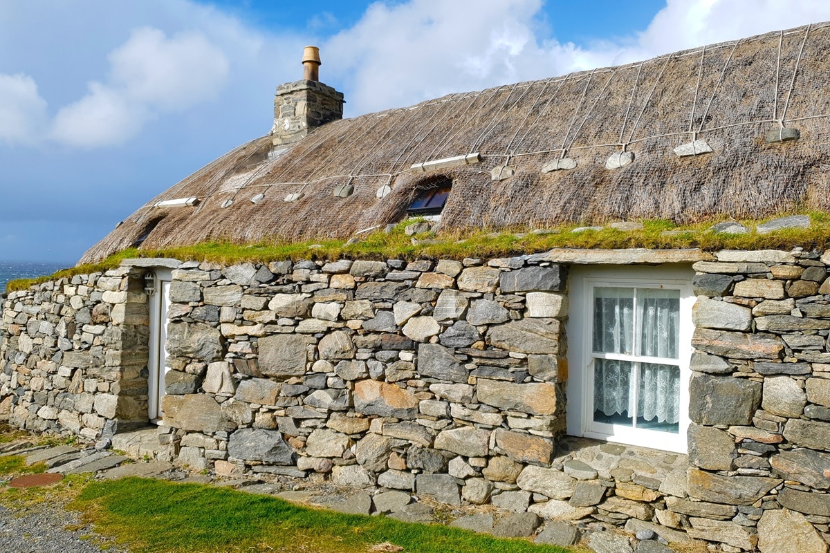 blackhouse d'Écosse