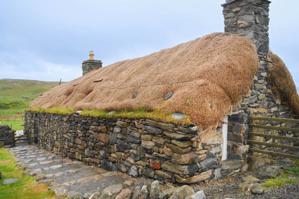 blackhouse avec cheminée