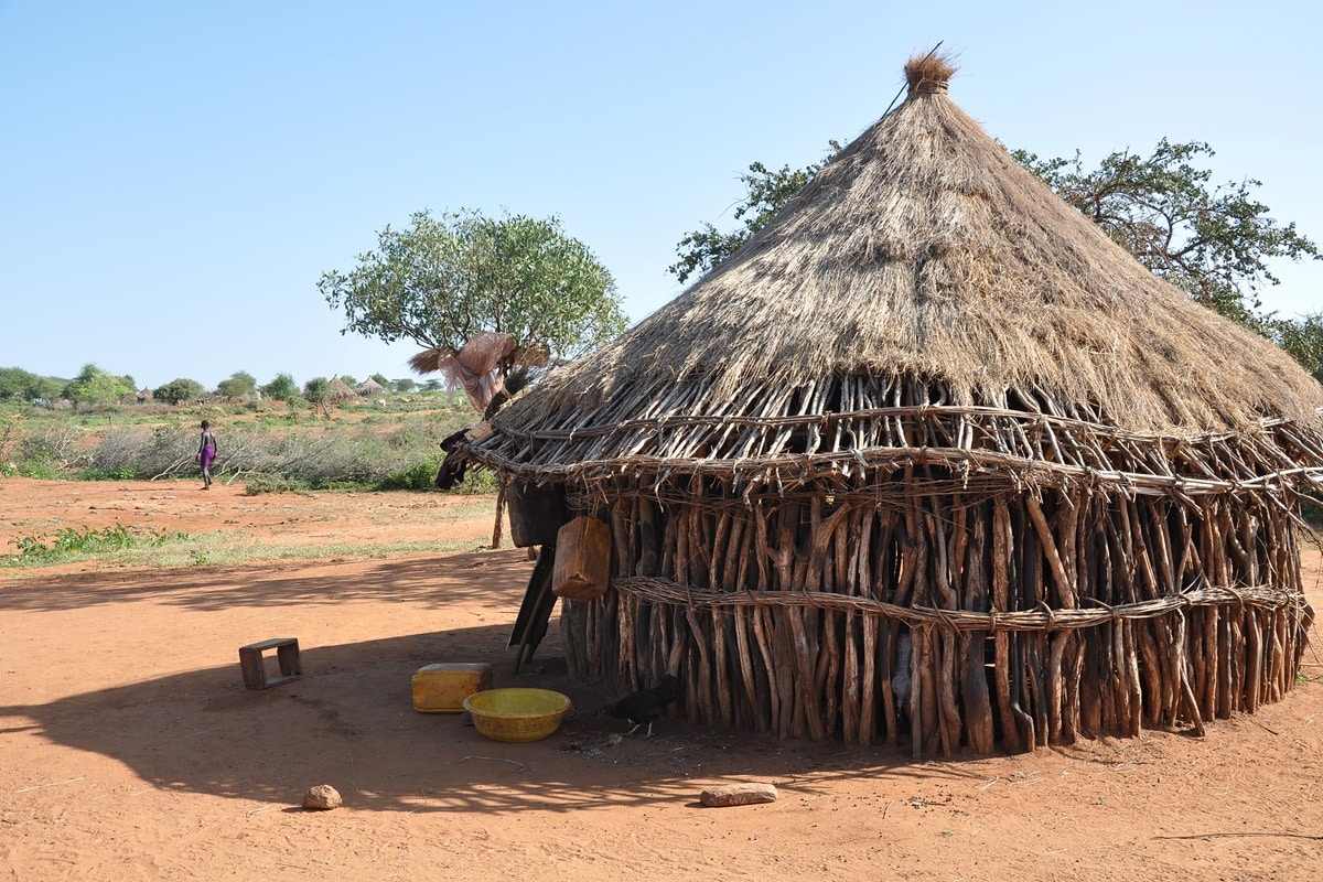 hutte du peuple Hamer