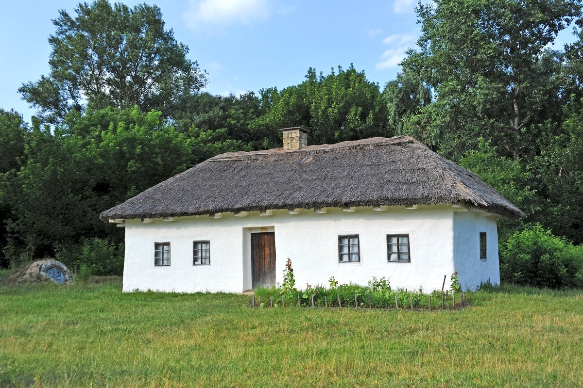 mazanka maison rurale ukraine