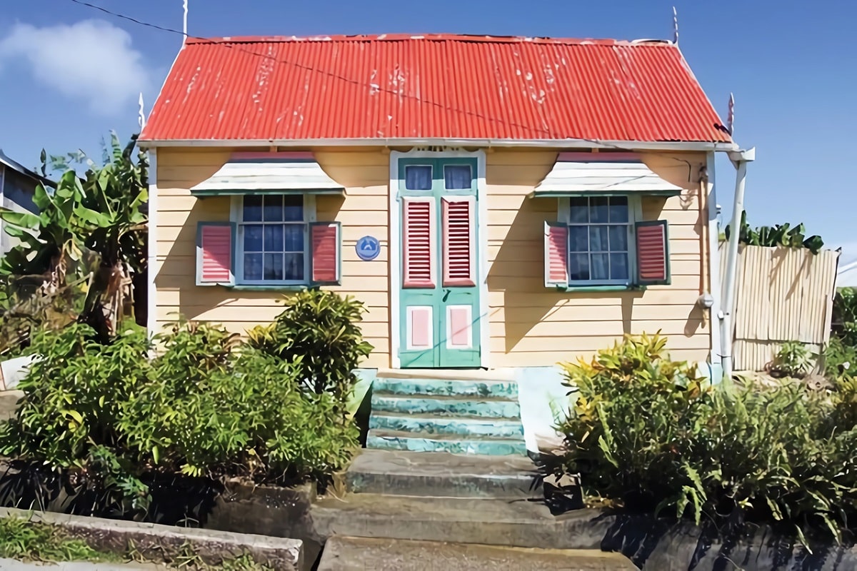 maison Chattel à la Barbade