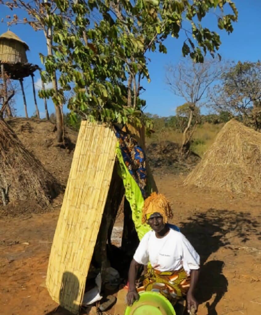 hutte temporaire kaonde