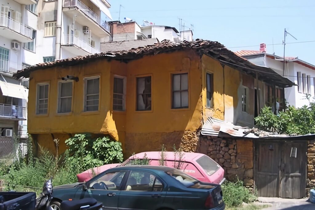 maison traditionnelle en Macédoine