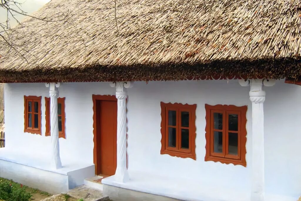 Maison paysanne traditionnelle en Moldavie (19ème-20ème siècle)