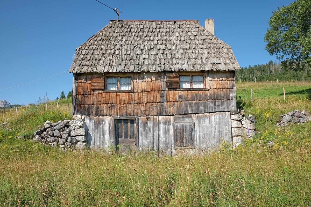 maison typique au Montenegro