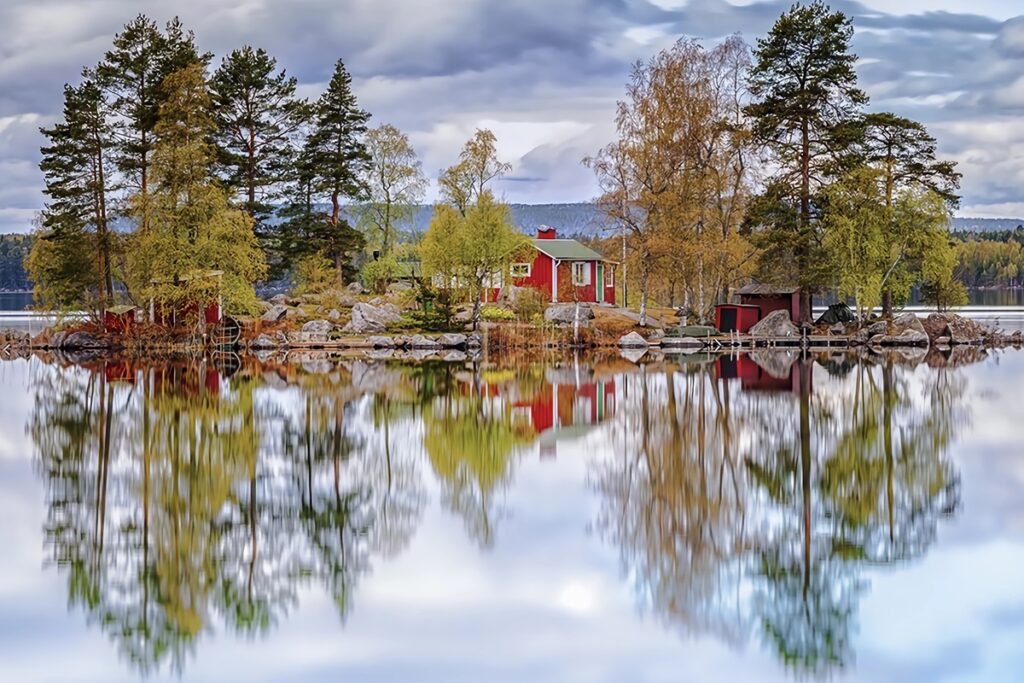 tout savoir sur les maisons rouge de Suède