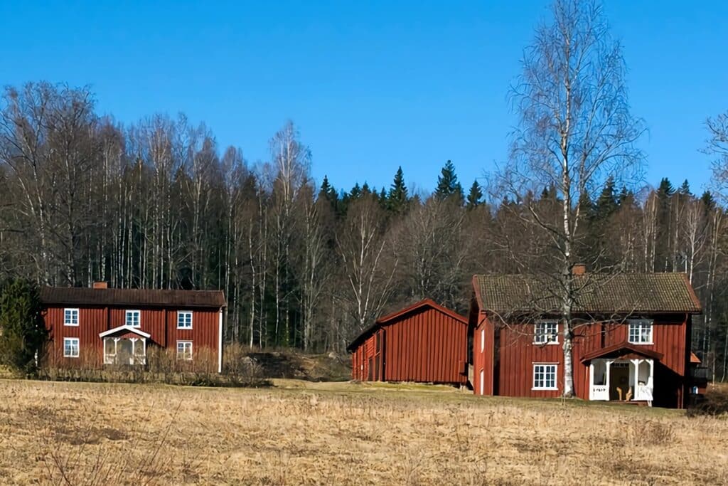 maisons rouges suédoise