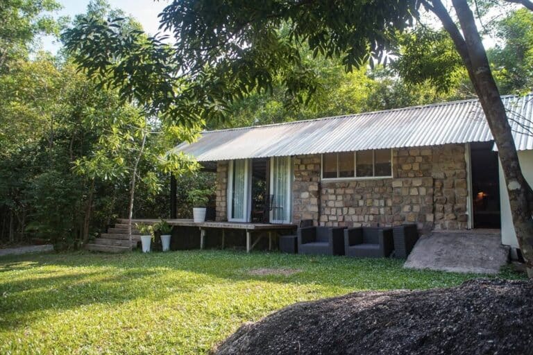 maison en pierre au Vietnam