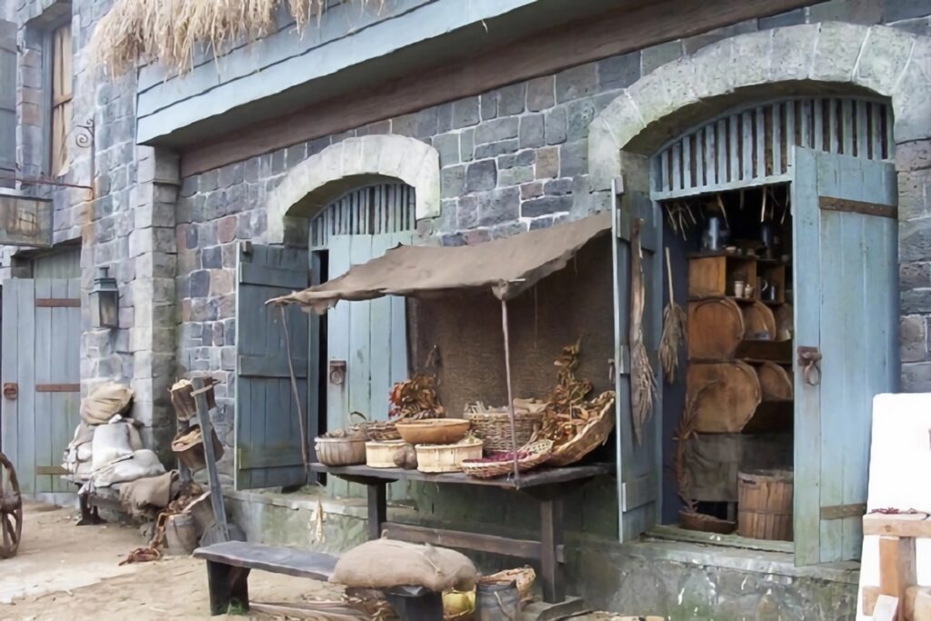 village de Pirates de Caraïbes