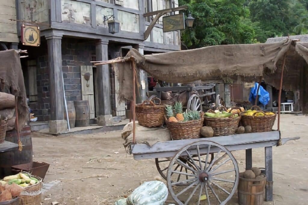 village Pirates de Caraïbes