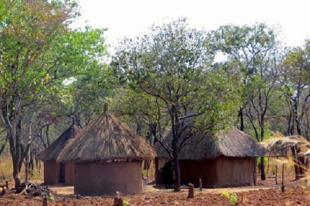 maisons rurales en Zambie