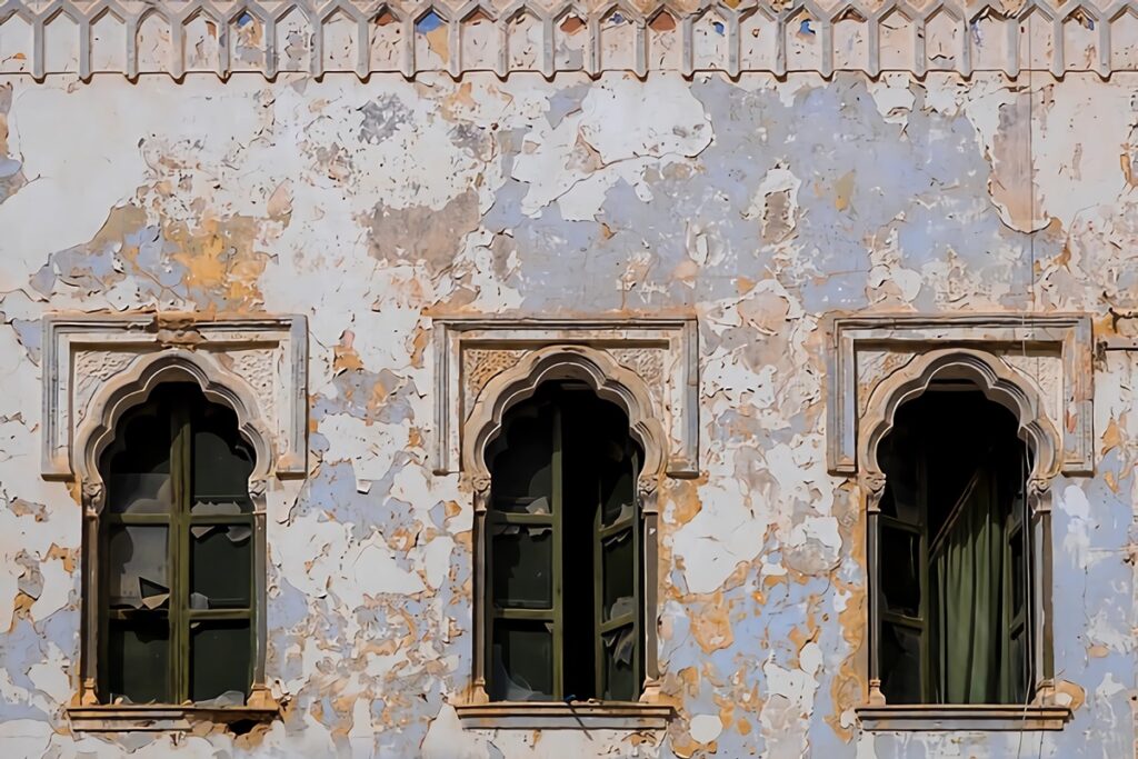 histoire des maisons à Benghazi