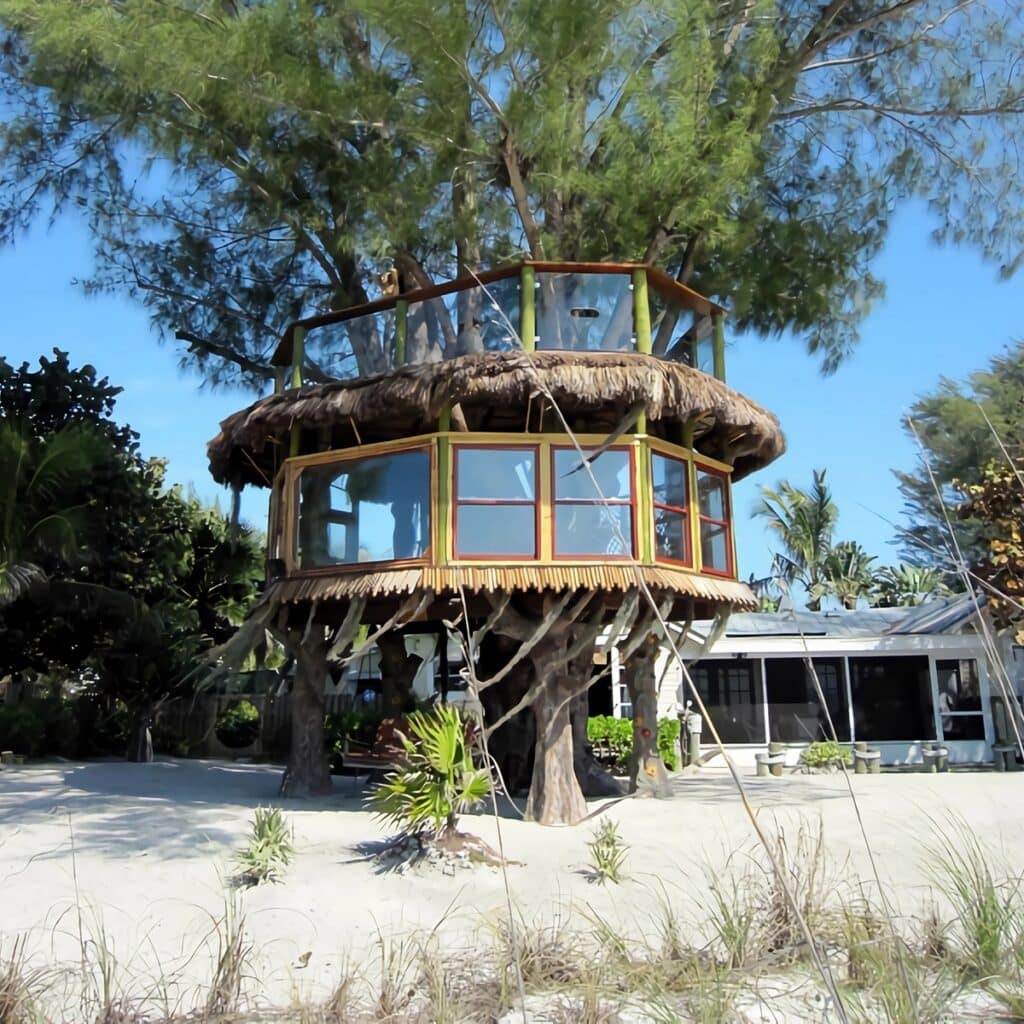 cabane de rêve en bord de mer