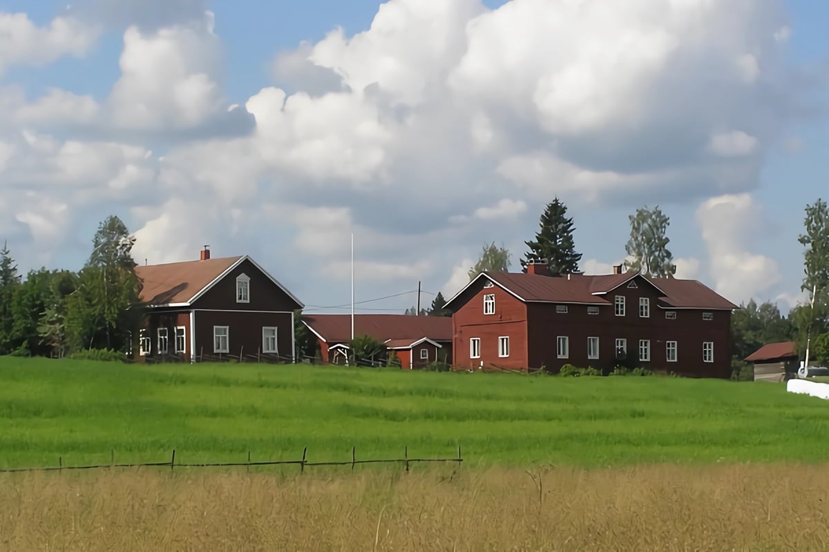 maisons typiques de Finlande