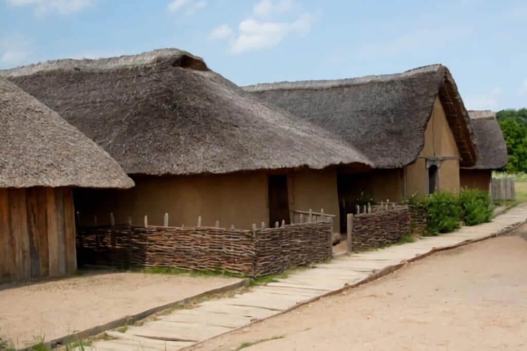 maisons viking à Hedeby