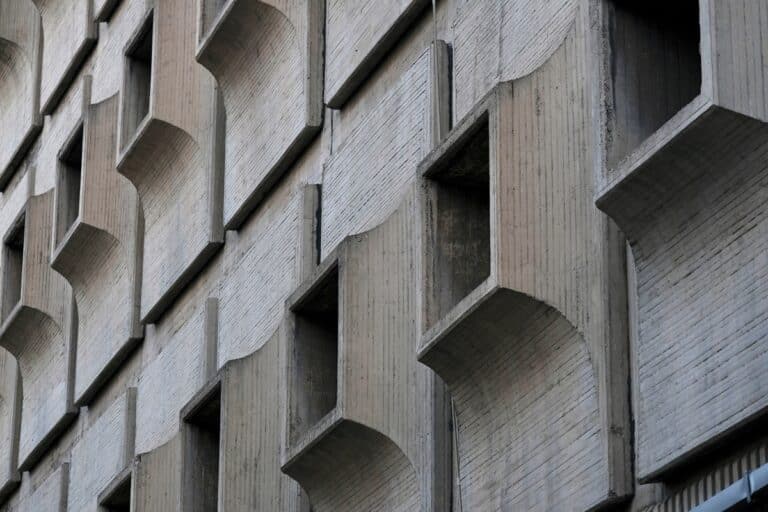architecture brutaliste à Skopje