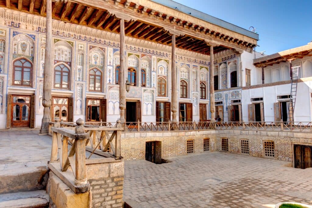 maisons traditionnelles de Boukhara