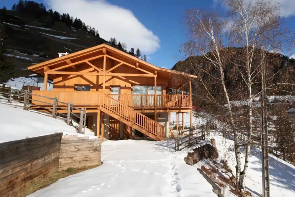 chalet en bois italien